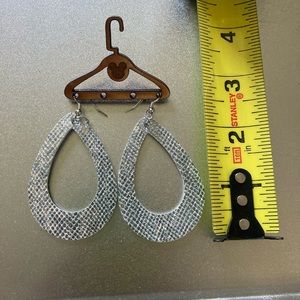Brand new Faux Leather Snake skin earrings